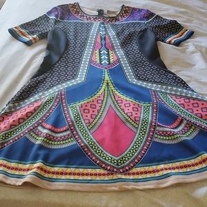 Flying Tomato Scuba Geo Dress